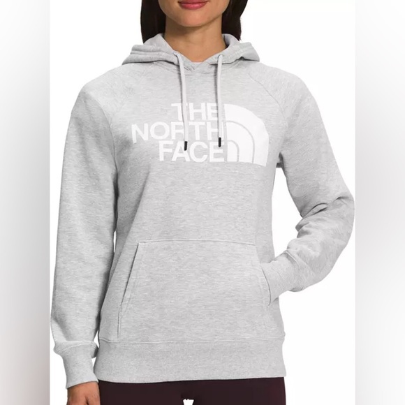 The North Face Tops - North Face Light Grey Hoodie